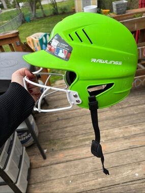 Rawlings Softball Helmet with Face Guard